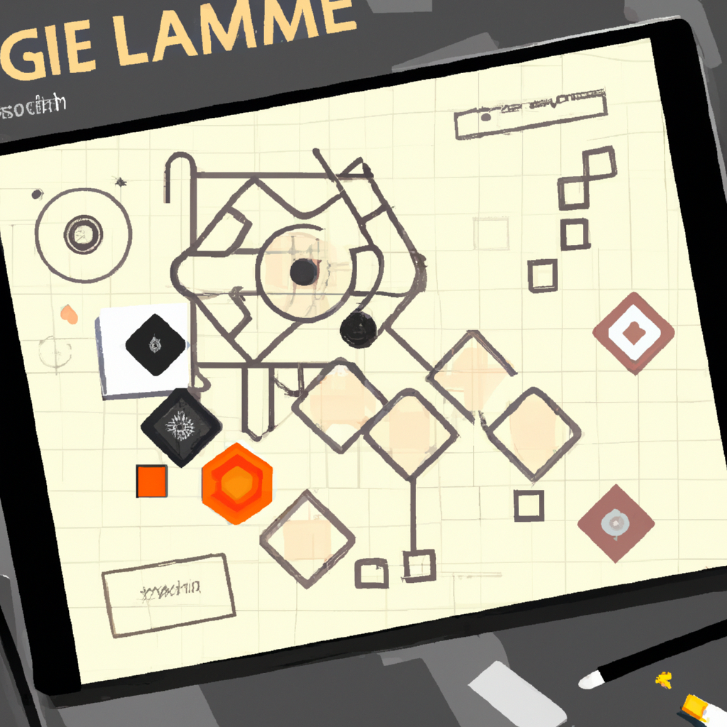 Developer sketch of modular level editor